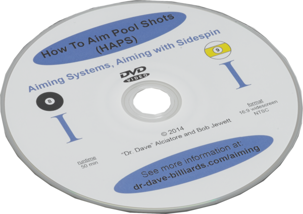 Dr. Daves How to Aim Pool Shots DVD - Volume 1